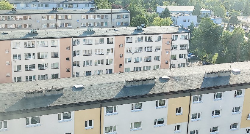 Na zdjęciu bloki przy ul. Leszka Czarnego
