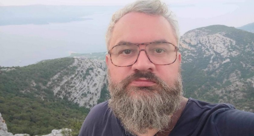 Na zdjęciu Paweł Grzywacz