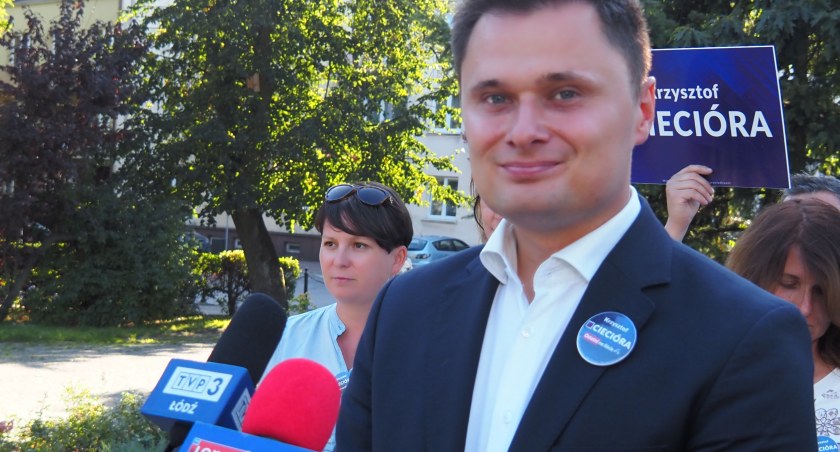 Na zdjęciu Krzysztof Ciecióra