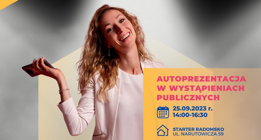 Na zdjęciu plakat promujący szkolenie, fot. Facebook/Radomsko Miasto Otwarte