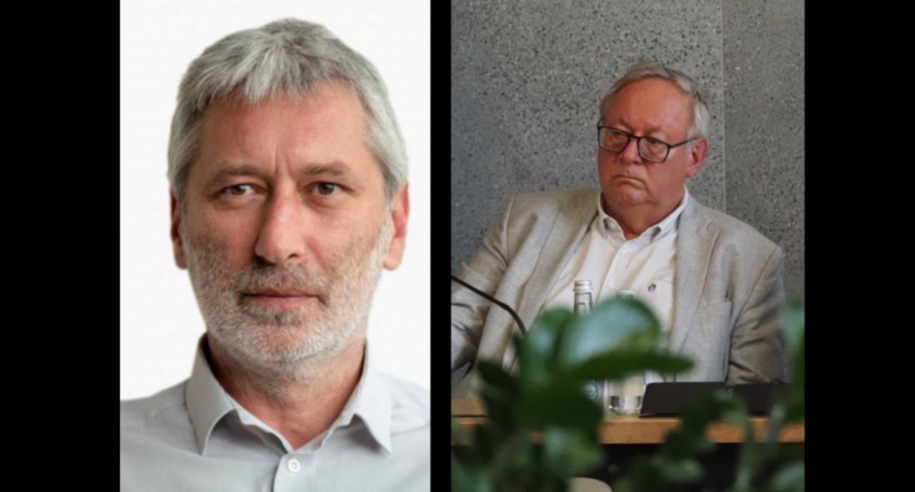 Na zdjęciu Paweł Głuszyński i Grzegorz Wielgosiński