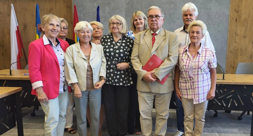 Na zdjęciu rada seniorów, fot. Urząd Miasta Radomska