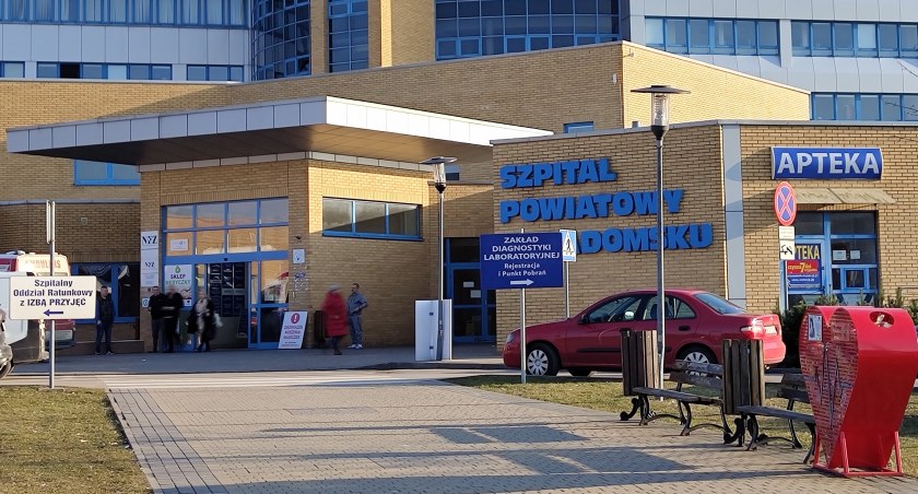 Na zdjęciu Szpital Powiatowy