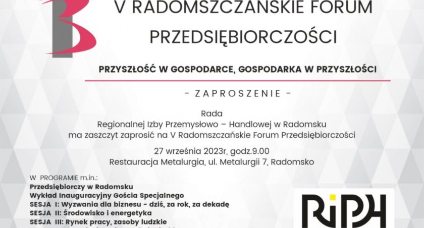 Na zdjęciu plakat promujący wydarzenie fot. Facebook/Radomsko Miasto Otwarte