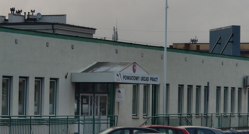 Na zdjęciu urząd pracy