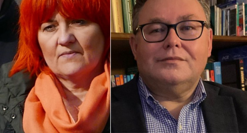 Na zdjęciu Edyta Sapis-Drozdek i Szymon Zyberyng