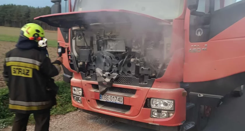 Na zdjęciu akcja strażaków, fot. Facebook/OSP Żytno