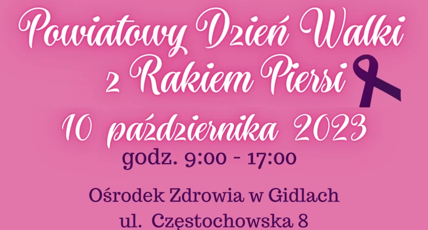 Na zdjęciu banner akcji, fot. Starostwo Powiatowe w Radomsku