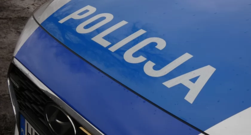 Na zdjęciu policyjny radiowóz