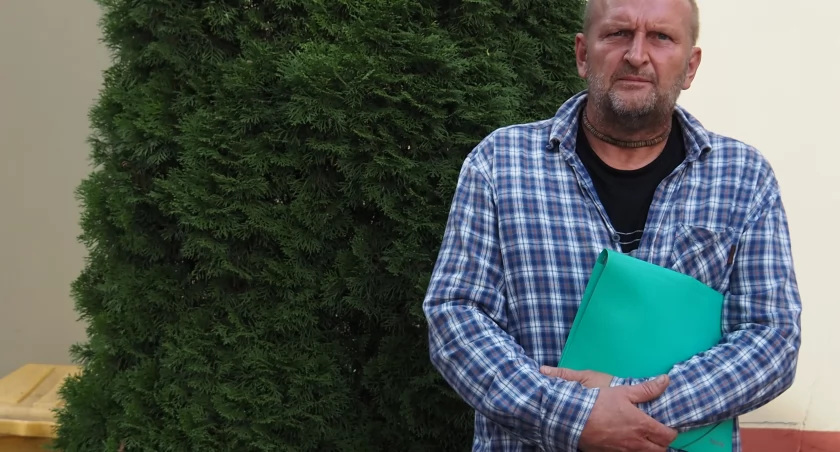Na zdjęciu pan Rafał