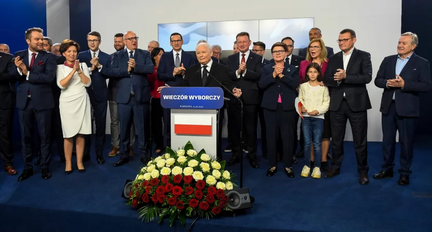 Na zdjęciu wieczór wyborczy PiS, fot. Facebook/PiS