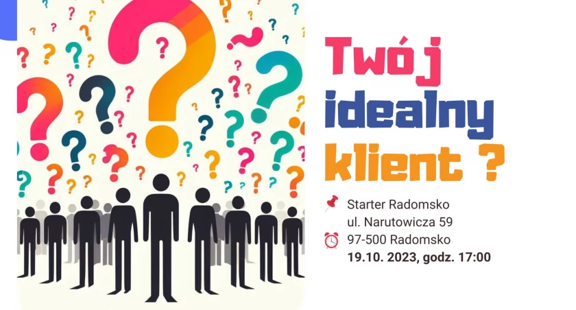 Na zdjęciu plakat promujący, fot. Facebook/Radomsko Miasto Otwarte
