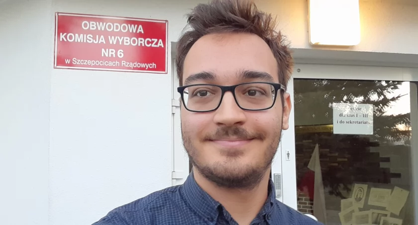 Na zdjęciu Mateusz Patalan