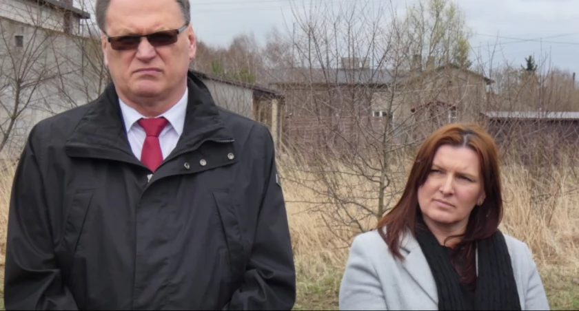 Na zdjęciu prezydent Jarosław Ferenc i wiceprezydenta Monika Andrysiak