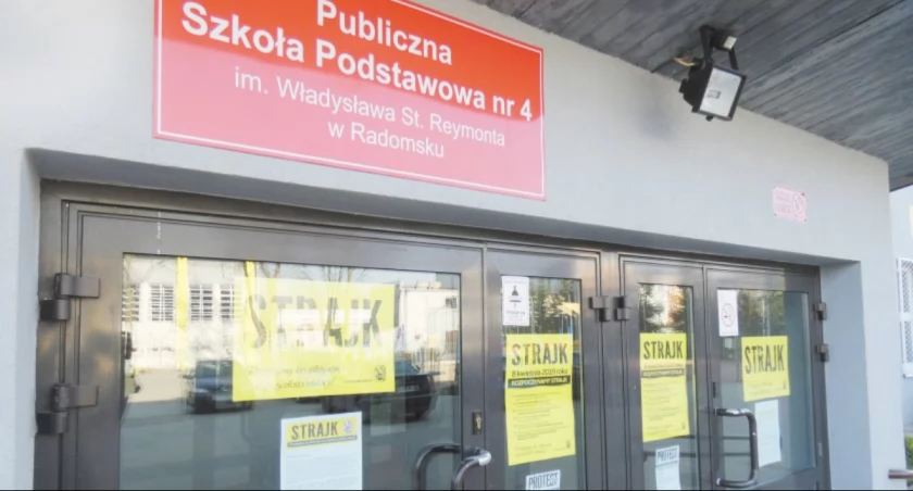 Na zdjęciu: Nauczyciele strajkowali w 2019 roku