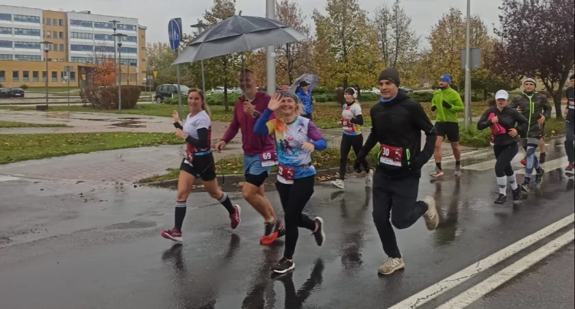 Na zdjęciu uczestnicy biegu, fot. Aneta Kucharska