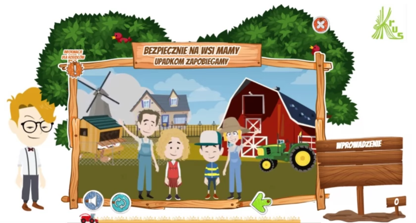 Na zdjęciu banner kursu