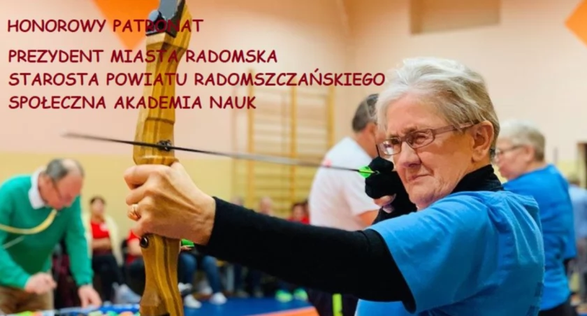Na zdjęciu plakat Turnieju Łuczniczego w Radomsku, fot. RUTW 