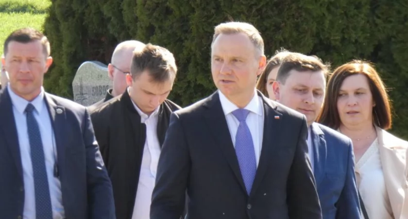 Na zdjęciu Andrzej Duda