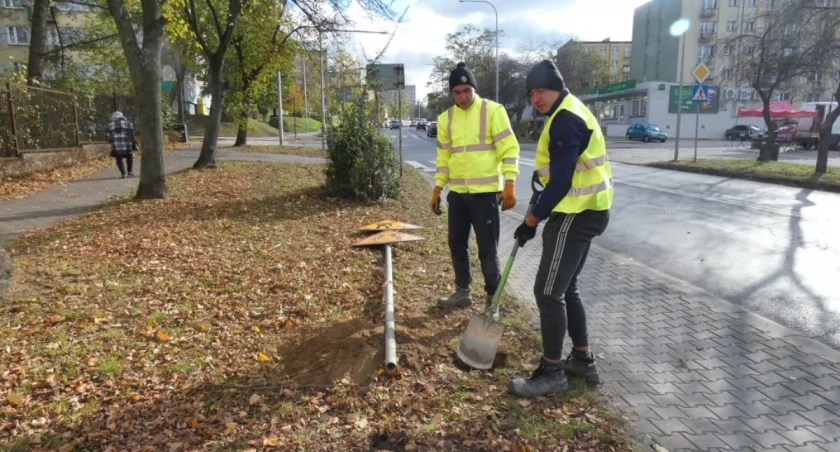 Na zdjęciu rozpoczęte prace