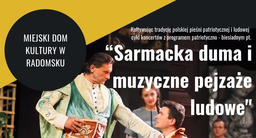 Na zdjęciu plakat koncertu, fot. MDK Radomsko