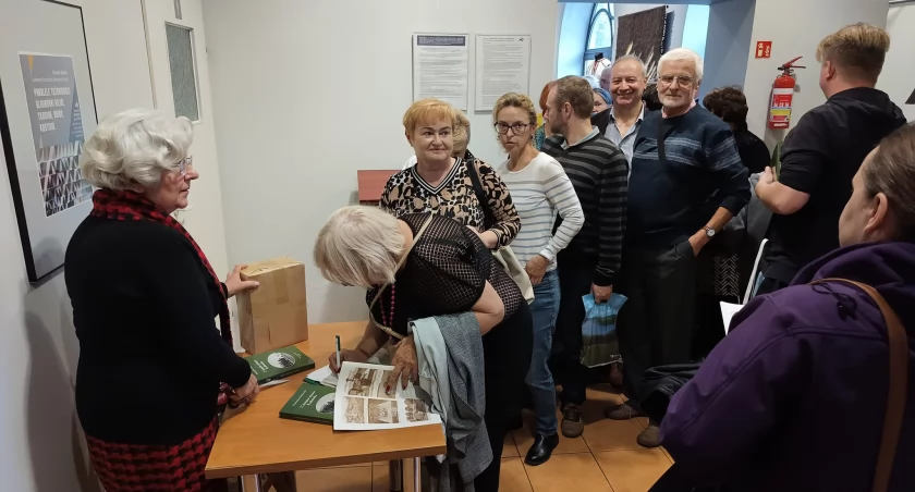 Na zdjęciu: Promocja książki Stanisława Sankowskiego w Muzeum Regionalnym