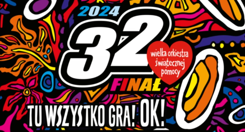 Na zdjęciu plakat WOŚP