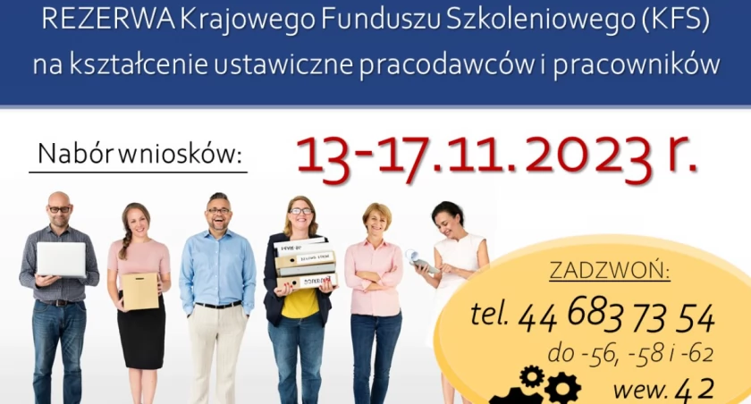 Na zdjęciu banner programu, fot. PUP Radomsko