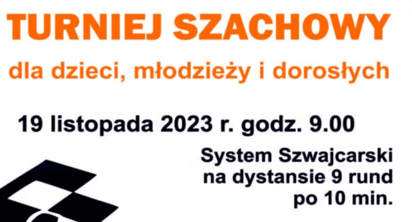 Na zdjęciu plakat turnieju, fot. MDK Radomsko