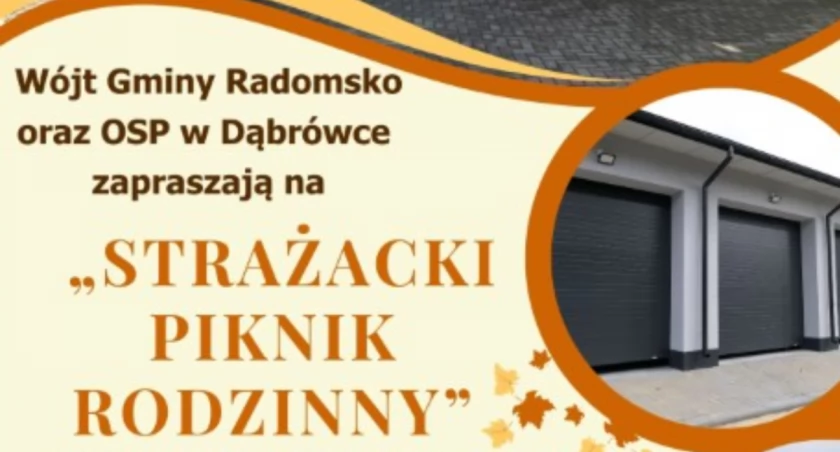 Na zdjęciu plakat wydarzenia, fot. OSP Dąbrówka