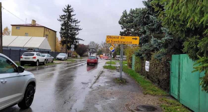 Na zdjęciu fragment ul Sienkiewicza