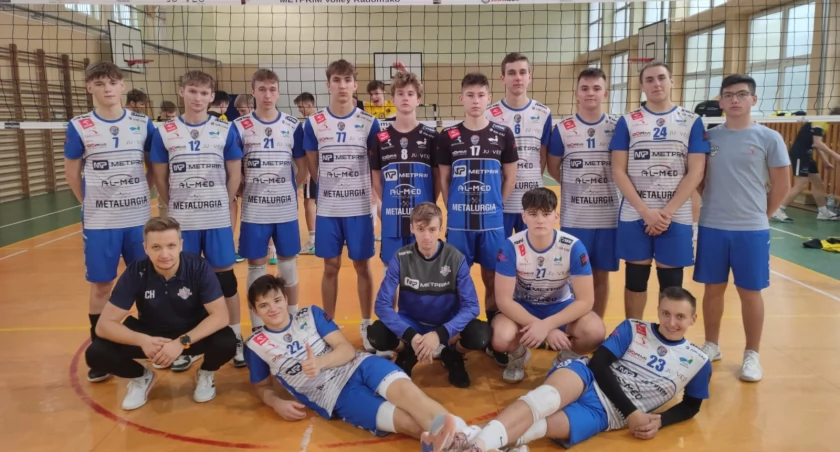 Na zdjęciu siatkarze Metprim Volley Radomsko, fot. Facebook