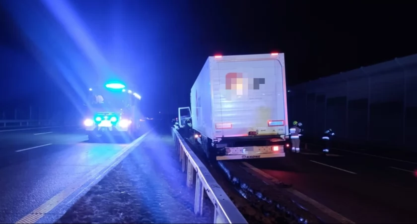 Na zdjęciu reanult, którym kierował 38-latek