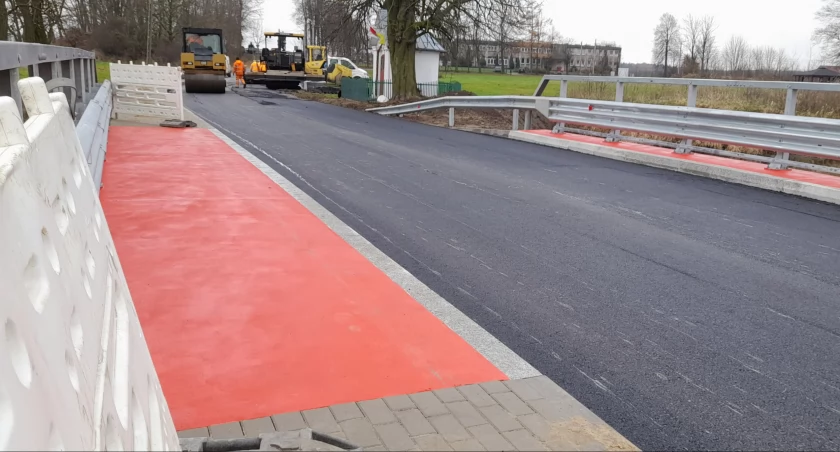 Na zdjęciu nowy most w Kraszewicach, fot. Facebook/Starostwo Powiatowe