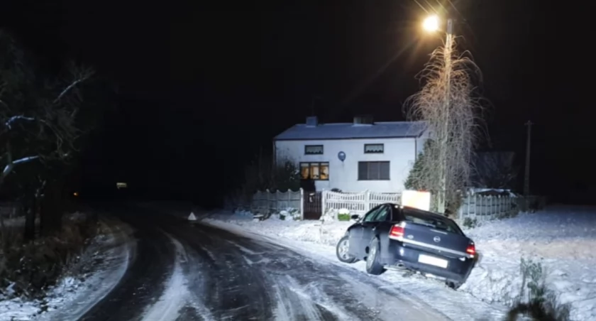 Na zdjęcie zderzenie w Brzezinkach, fot. KPP Radomsko