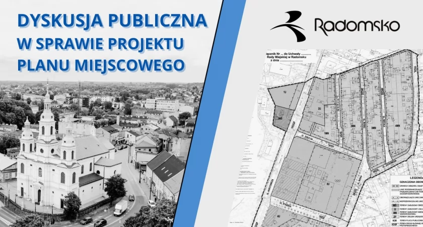 Na zdjęciu plakat fot. Facebook/Radomsko Miasto Otwarte