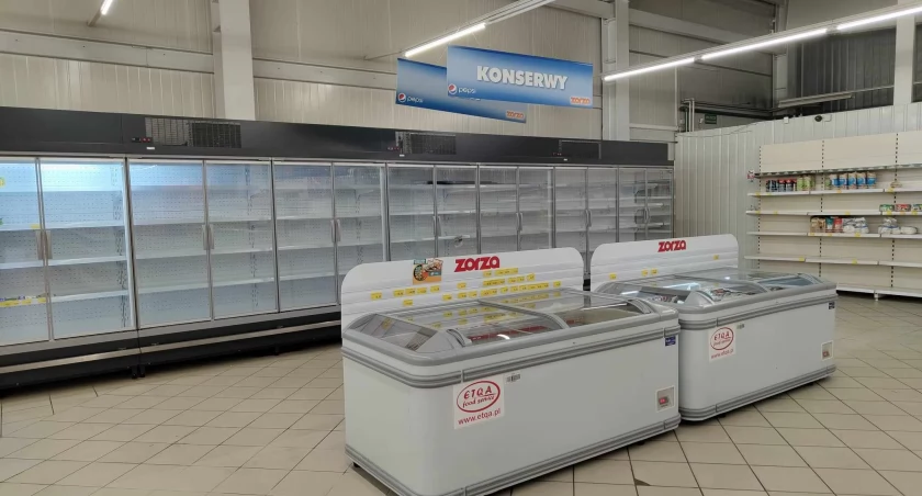 Na zdjęciu sklep Zorzy przy ul. Leszka Czarnego