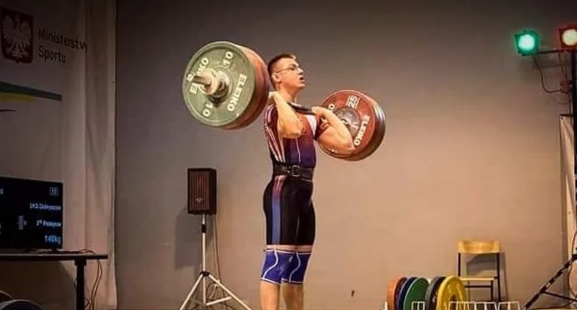 Na zdjęciu Patryk Barański, fot. Facebook/Patryk Barański