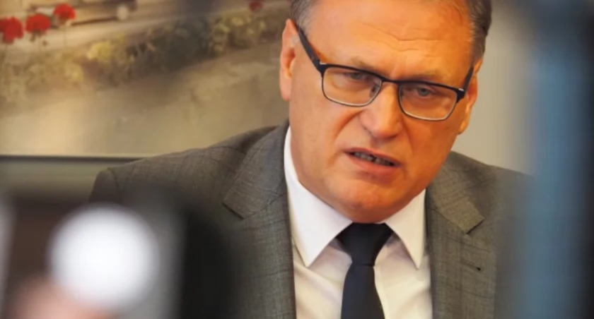 Na zdjęciu Jarosław Ferenc, prezydent Radomska