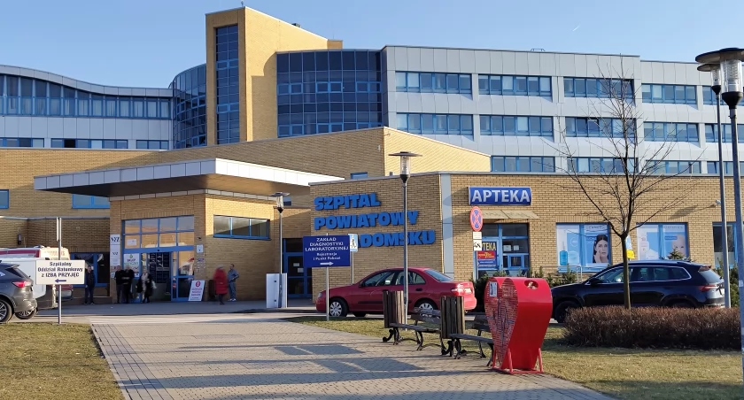 Na zdjęciu Szpital Powiatowy