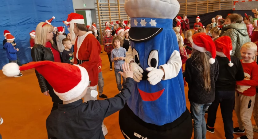 Spotkanie w szkole w Kobielach Wielkich