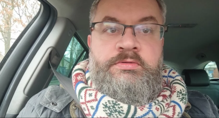 Na zdjęciu Paweł Grzywacz