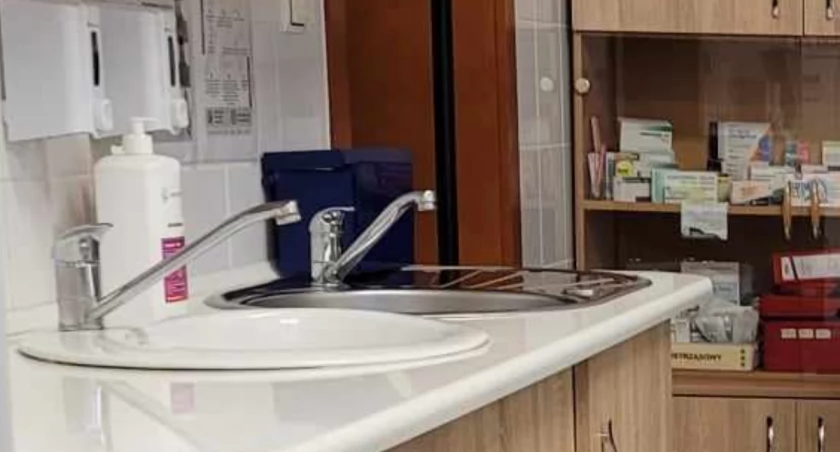 Na zdjęciu gabinet zabiegowy