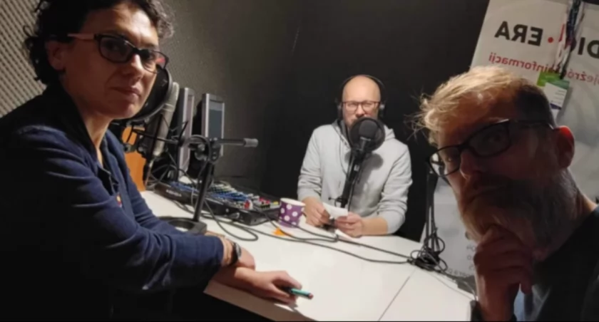 Na zdjęciu Anna Rumocka, Andrzej Andrysiak i Janusz Kucharski