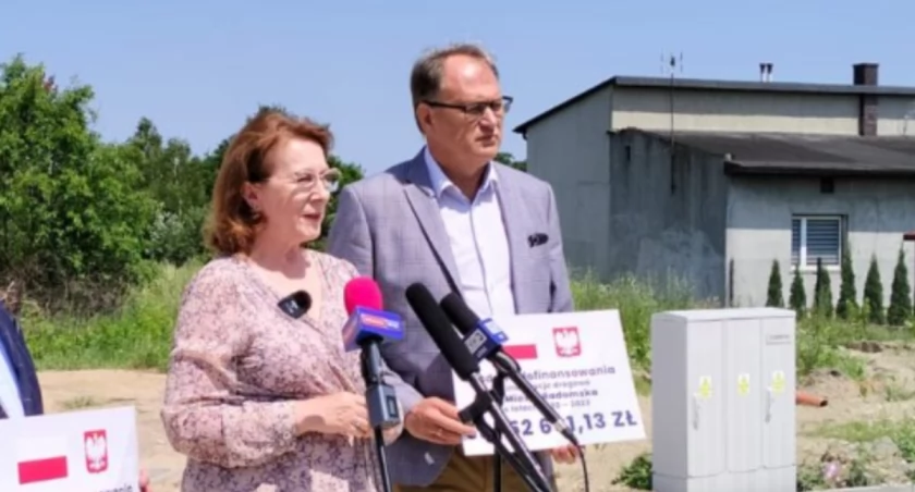 Na zdjęciu Anna Milczanowska i Jarosław Ferenc podczas jednej z konferencji o dofinansowaniach