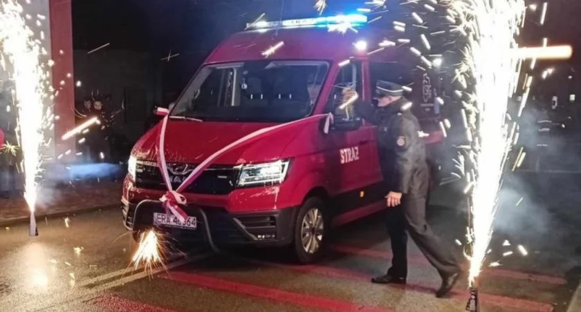 Na zdjęciu nowy wóz 