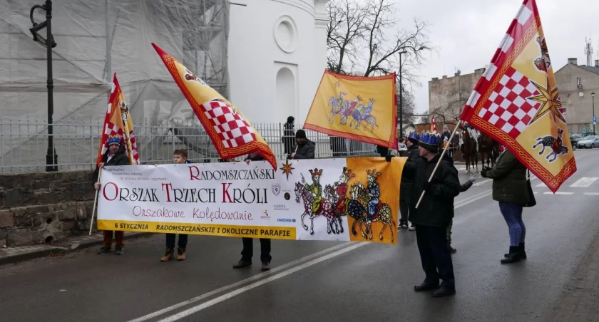 Na zdjęciu czoło orszaku w styczniu 2023