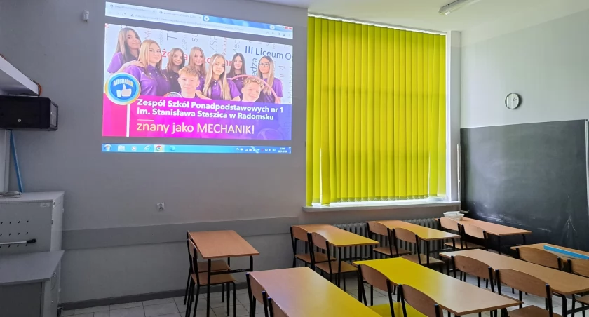 Na zdjęciu sala 109, fot. Facebook/ZSP nr 1