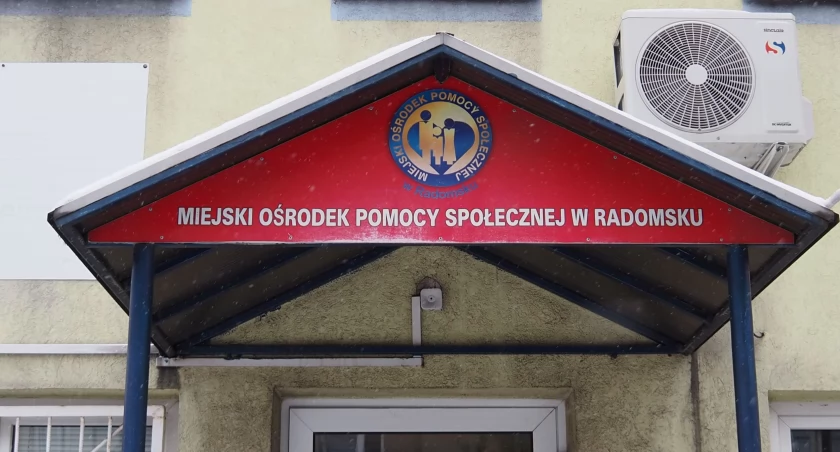 Na zdjęciu budynek MOPS w Radomsku