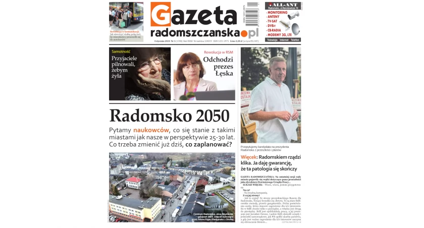 Na zdjęciu okładka najnowszego numeru Gazety z 4 stycznia 2024